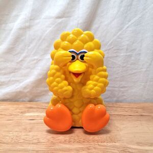 Illco Toy Jim Henson-Baby Big Bird-Peek-A-Boo Wind Up Musical Toy-Works
